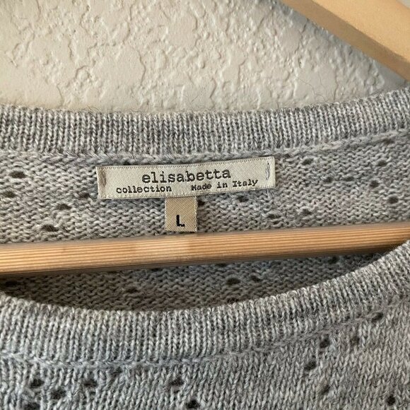 Elisabetta Collection Size Large Pullover Sweater - Picture 2 of 6
